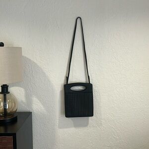 Anthropologie black purse